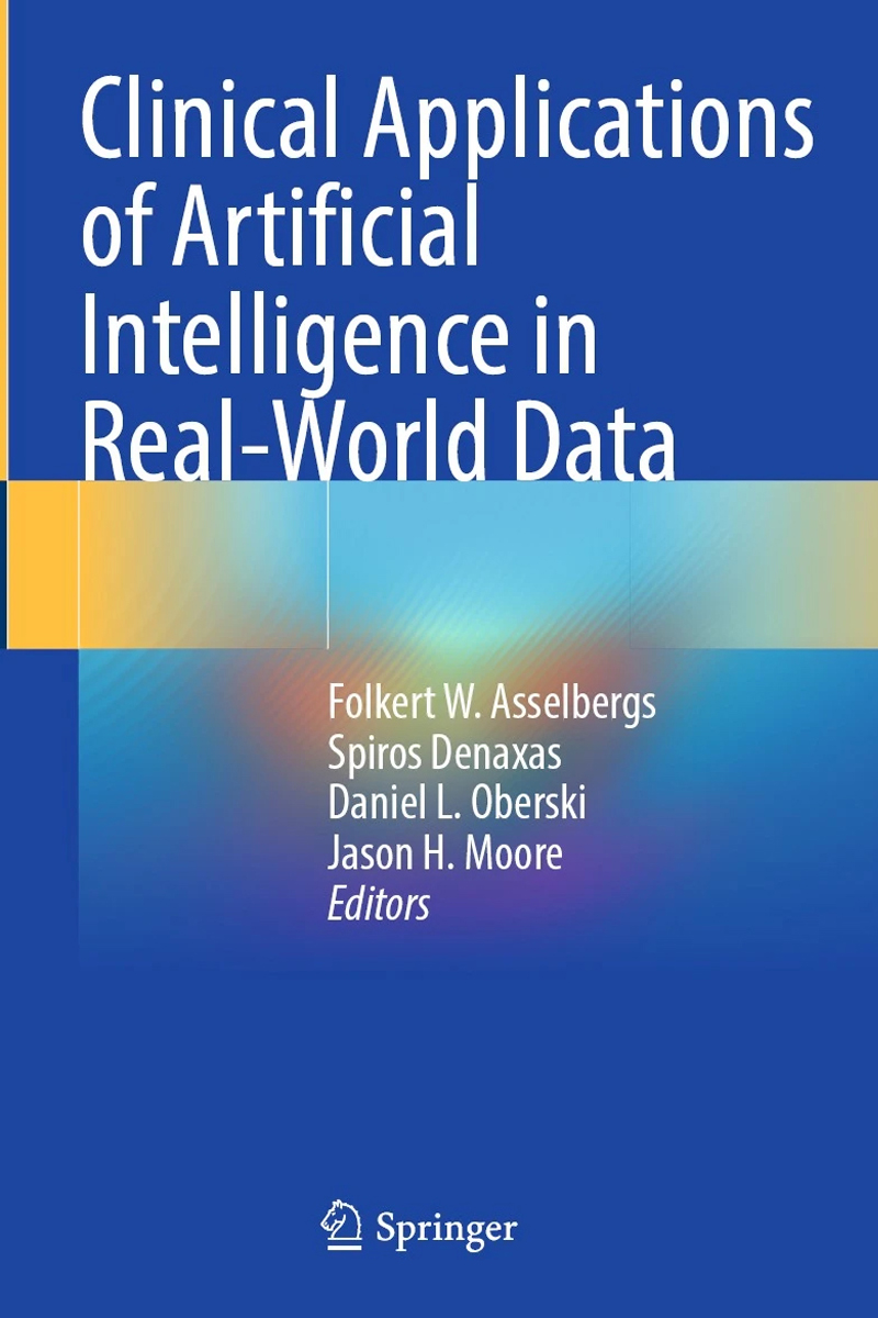 Clinical Application of Artificial Intelligence in Real-World Data bookcover